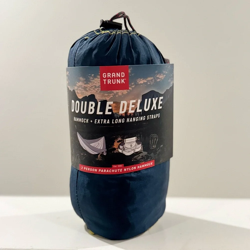 GRAND TRUNK Double Deluxe Hammock. NEW !!!!